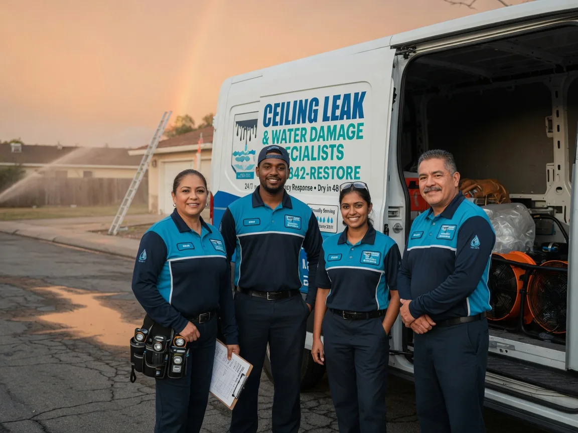 Ceiling Leak Cleanup company in Crofton, NE