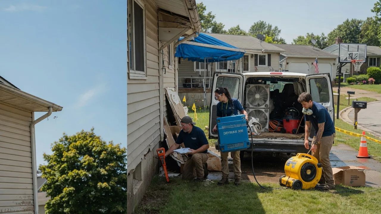 Ceiling Leak Cleanup in Crofton, NE near me